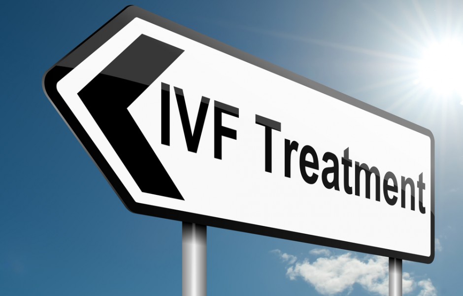 IVF road sign